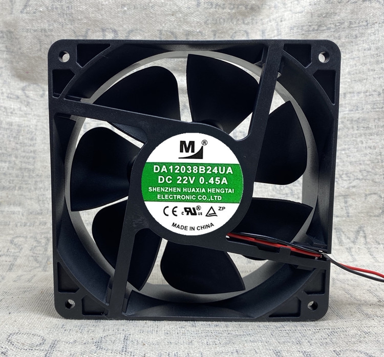 New Original DA12038B24UA DA12038B24HA DA12038B24UP DA12038B24UH DA12038B24HR DA12038B24MA DC24V 12cm Cooling Fan for Inverter