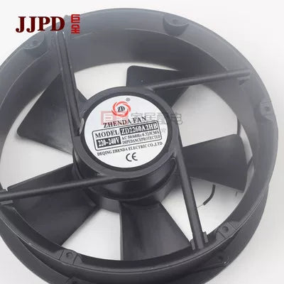 ZHENDA Fan ZD2260A2HB AC220-240V 0.32/0.30A Cabinet Axial Fan 20060 200x200x60mm Cooling Fan for Inverter Cabinet