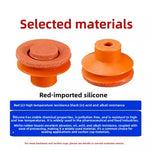 SQZ bottle cap hole sealing suction cup, imported silicone high-temperature resistant with perforated workpieces, dedicated vacuum nozzle robotic arm accessories