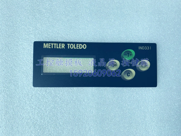 METLER TOLEDO IND331 PTPN ID30 key film, touchpad