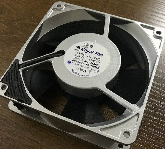 Original ROYALFAN THS455C UTHS457C UT125C UT126C UT127C 120x120x38mm AC200‑230V Axial Cooling Fan for Toshiba CV‑180 CV‑190 Elevator Inverter