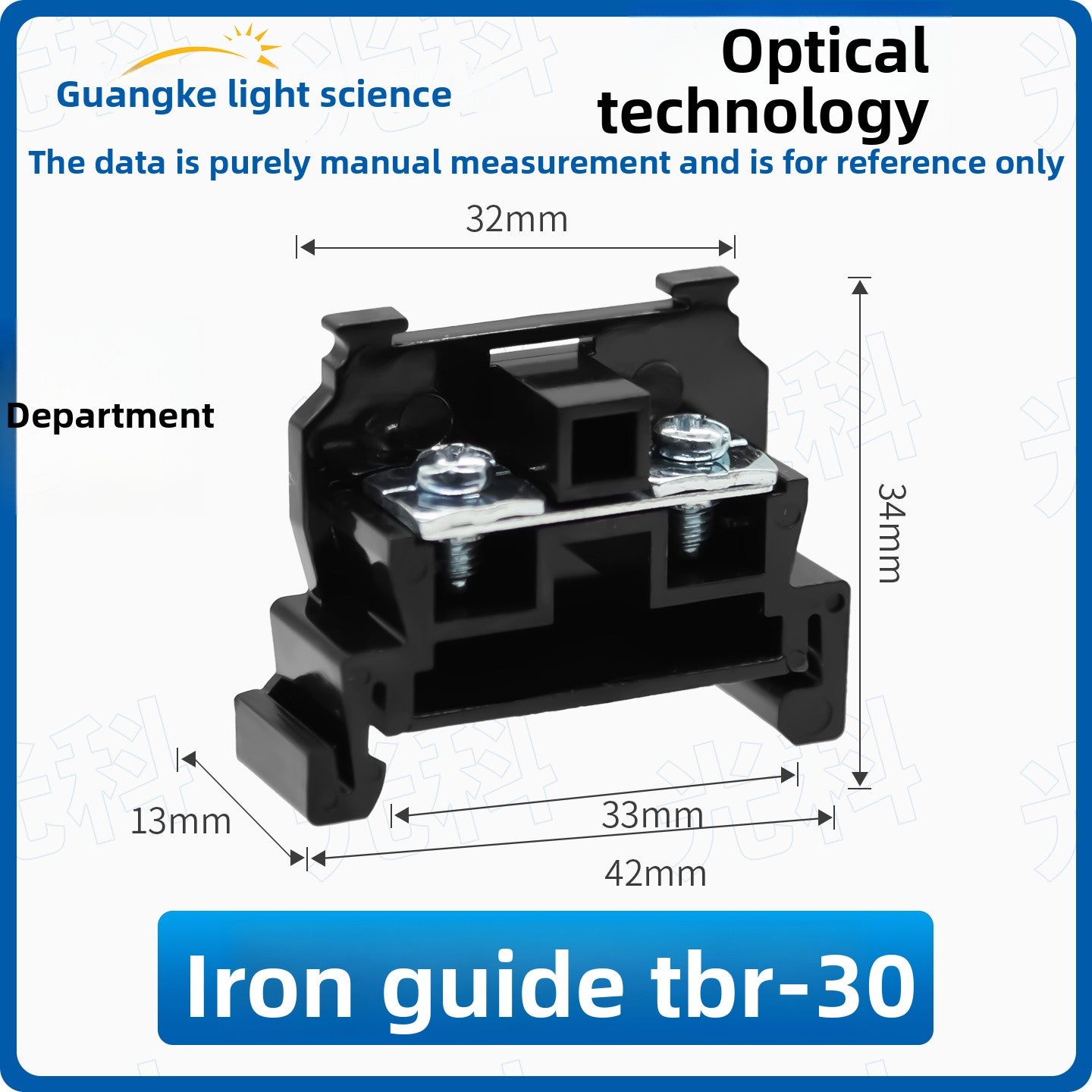 TBR10 Terminal Blocks Combined Terminal Blocks 10A60A Terminal Blocks Non-Sliding Continuous Pin TBR Terminal Blocks