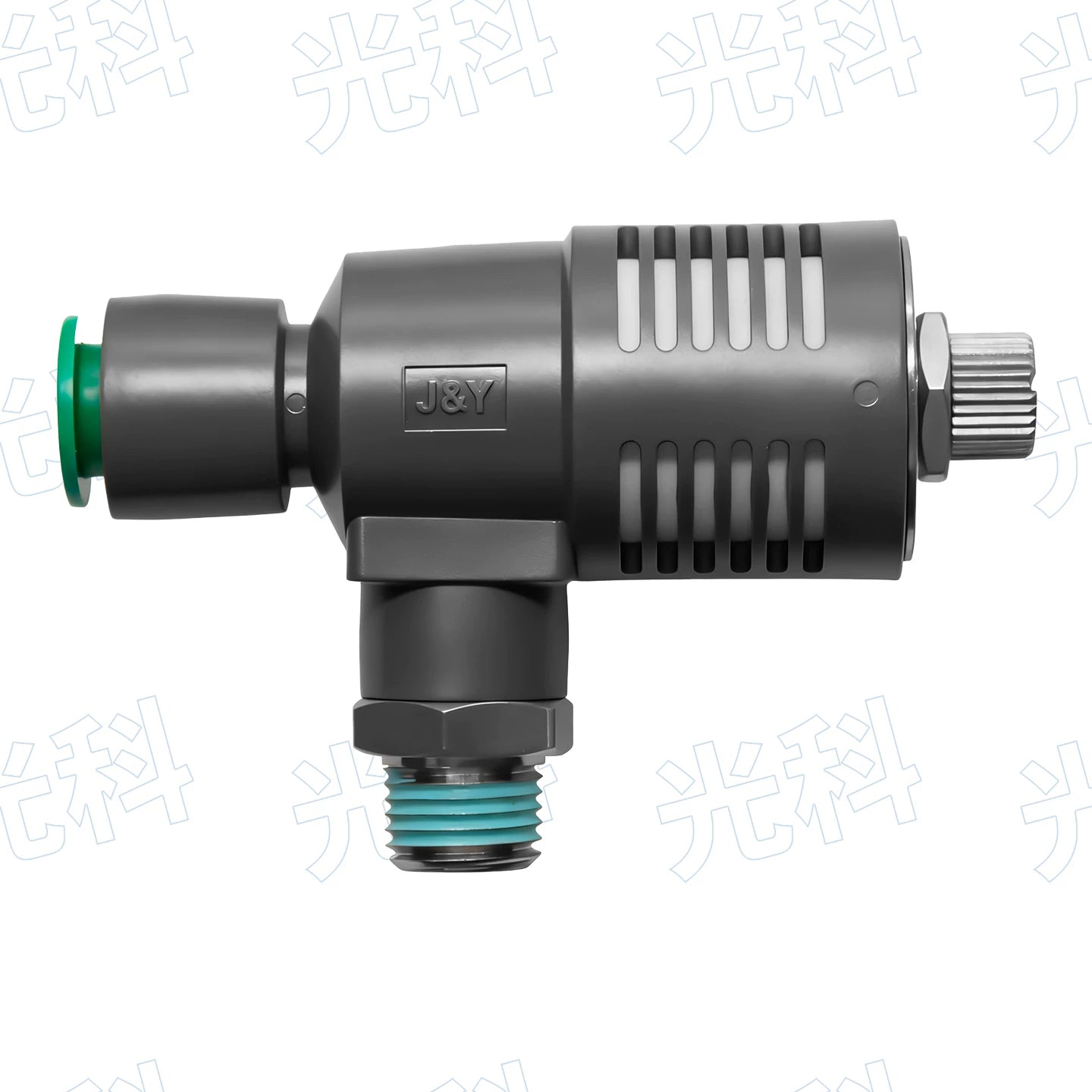 SMC Type ASV310F01-06S One Touch Push-In Speed Control Valve with Muffler, Pneumatic Exhaust Throttle Valve | Jinye