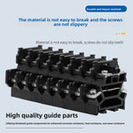 Double‑Layer TBD Terminal Blocks | TBD‑10/20/30 | DIN Rail Dual‑Level Wiring