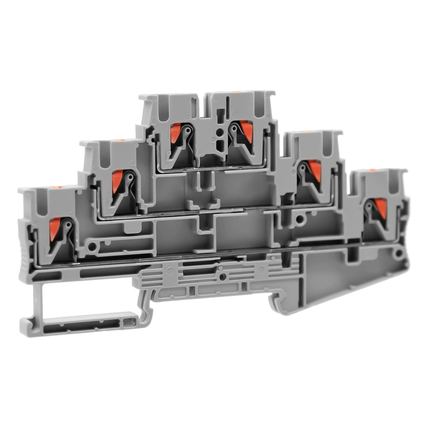 PTTB2.5 PT2.5QUATTRO Tool Free Spring Terminal Block, Inline Quick Connect Combination Wire Terminal 2.5mm²