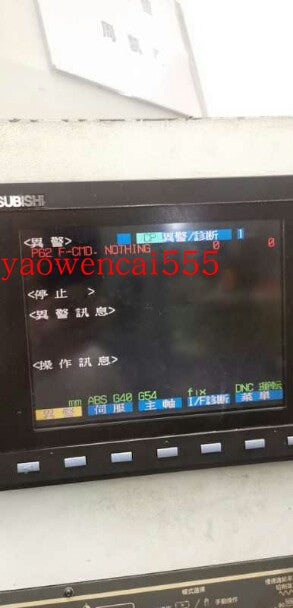 Mitsubishi M70 M64 numerical control system FCA70P-2AV LCD screen cable and display, system maintenance
