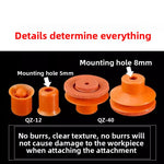 SQZ bottle cap hole sealing suction cup, imported silicone high-temperature resistant with perforated workpieces, dedicated vacuum nozzle robotic arm accessories