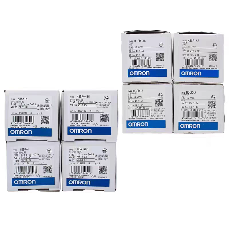 Omron Time Relay H3BA-N8H H3CR-A A8E A8S H3CA-8 A H5CN-XAN CN