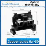 TBR10 Terminal Blocks Combined Terminal Blocks 10A60A Terminal Blocks Non-Sliding Continuous Pin TBR Terminal Blocks