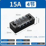 TB Series Fixed High Current Terminal Block, 15A 25A 45A Screw Wiring Terminal Strip, Fixed Base Power Distribution Terminal Board for Cabinet Power Wiring & Industrial Control