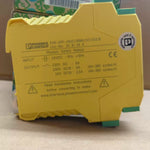Genuine Phoenix Contact PSR-SCP/SCP-24UC-URM4/5X1/2X2/B Safety Relay (2981046/2963743/29810), 24V UC, 5NO+1NC, Force-Guided, Cat.4/PL e, DIN Rail, In Stock