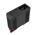 PLC industrial control box guide rail instrumentation shell plastic power junction box controller 101 * 35 * 91MM