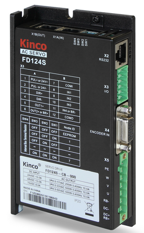 Buke FD124S-LA-000, FD124S-LB-000 low voltage servo driver S232 + RS485 communication