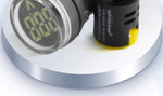 Digital indicator voltage LED mini signal light 22MM round 500V digital display, voltmeter indicator