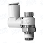 SMC Type AS Universal Pneumatic Speed Control Valve | Sealed Non-Leaking PC One-Touch Push-In Quick Connector | Jinye Throttle Valve