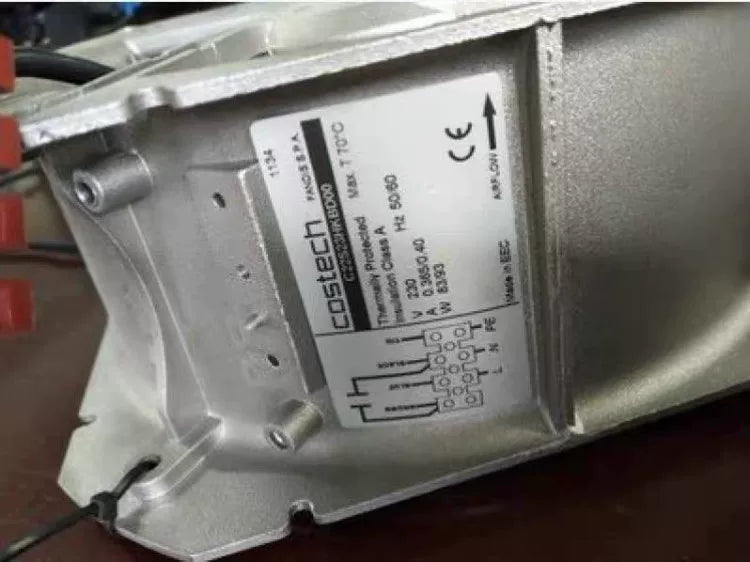 New Original COSTECH C22S23/12HKBD00 230V 115V Dual Voltage 225x225x80mm All Metal Axial Cooling Fan for Industrial Automation Inverters
