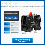 XB2 Series 22mm Push Button Switch, Self‑Reset Momentary / Knob Selector / Emergency Stop, BA31 (Green 1NO) / BA42 (Red 1NC) / BD21 (2‑Position Knob) / BS542 (Mushroom Head E‑Stop), IP65 Industrial Control Switch