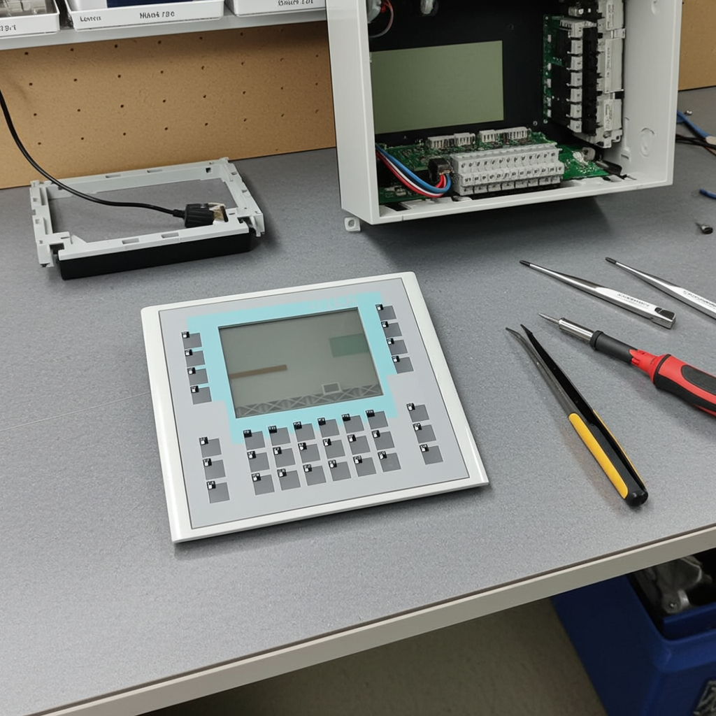 6AV6642-0DA01-1AX0 OP177B Membrane Keypad+Touch Glass+Plastic Case For HMI Operator Panel Repair,New In Stock