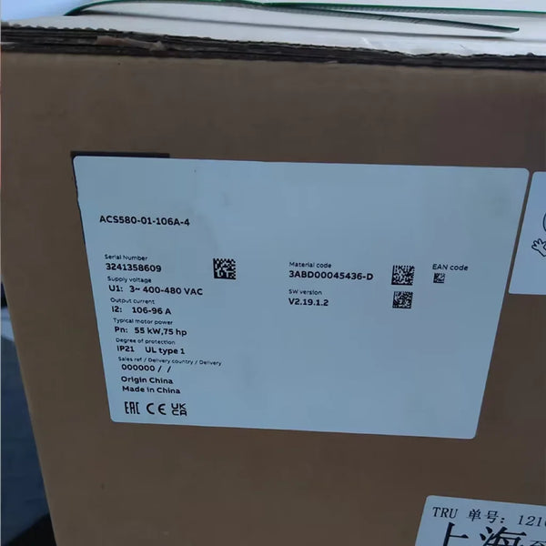 Brand new and original  ACS580-01-106A-4 ACS510-01-031A-4