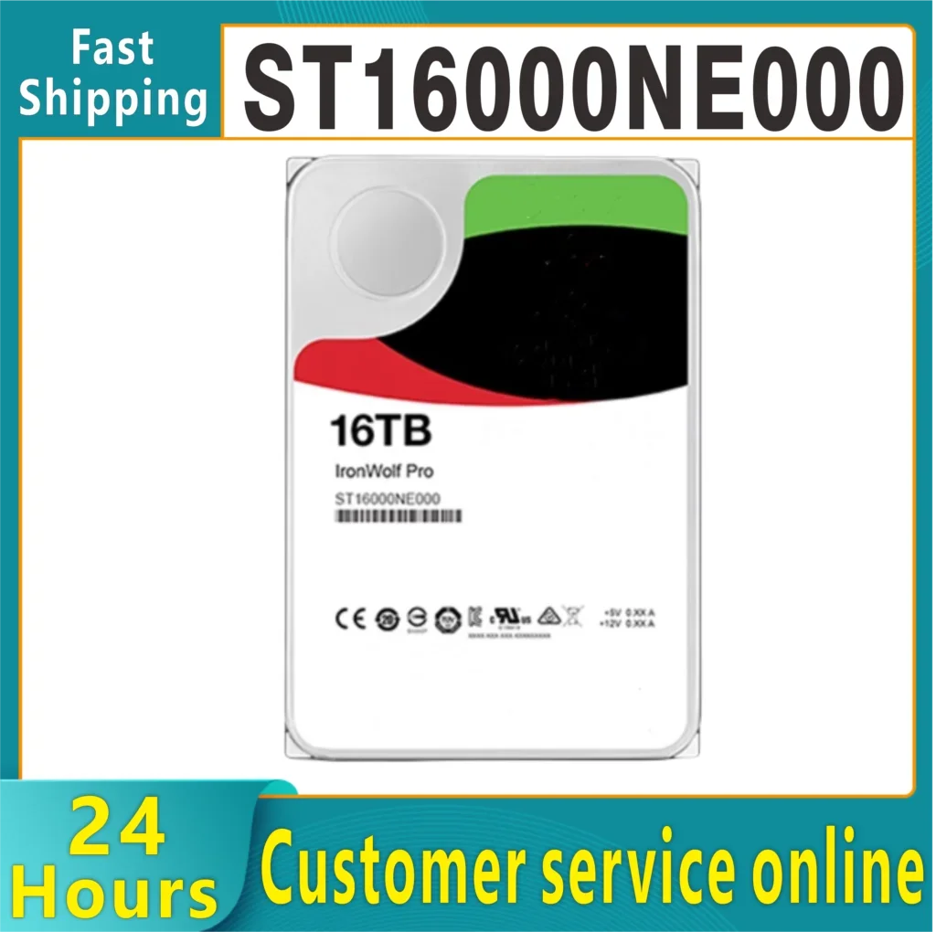 NEW ORIGINAL ST16000NE000 3.5 " IronWolf Pro 16TB built-in 7200RPM