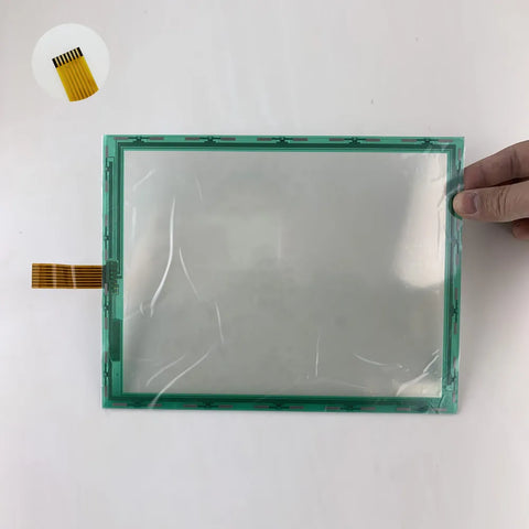 New N010-0550-T613 7 Wire 10.4 Inch Touch Glass For Machine Panel Repair,Available&Stock Inventory