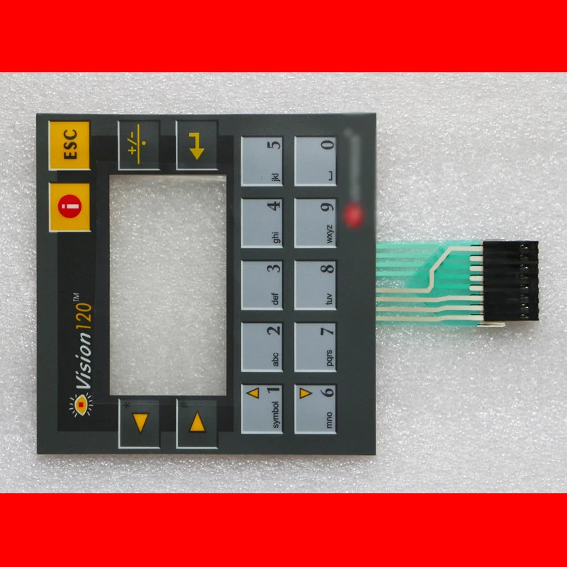 Membrane Switch Keypad Vision120 V120-22-T40 Vision120TM Industrial HMI Control Panel Keyboard Replacement