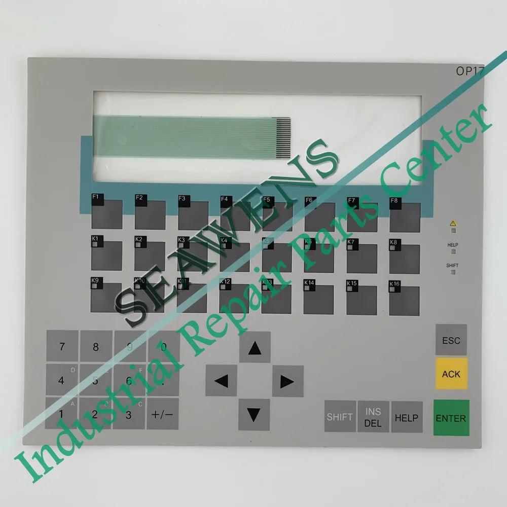 6AV3617-5BA00-0BC0 OP17 Membrane Switch For HMI Panel Repair,New In Stock