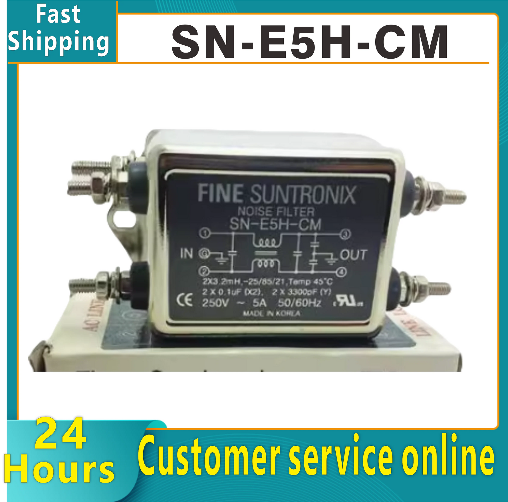 Power filter SN-E5H-CM in stock genuine product