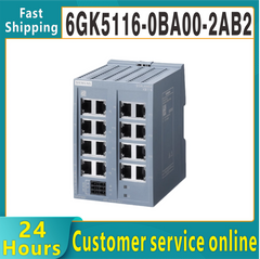 electrical switch module 6GK5116-0BA00-2AB2 unmanaged IE switch with 16 ports XB116 Original