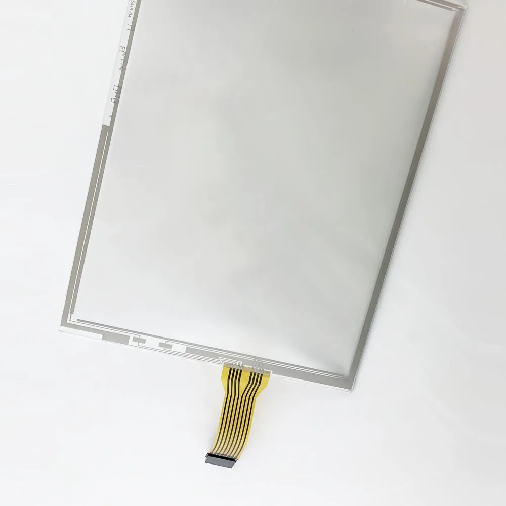 New RES-12.1-PL8 12.1 inch touch screen glass for machine panel repair,Available&Stock Inventory