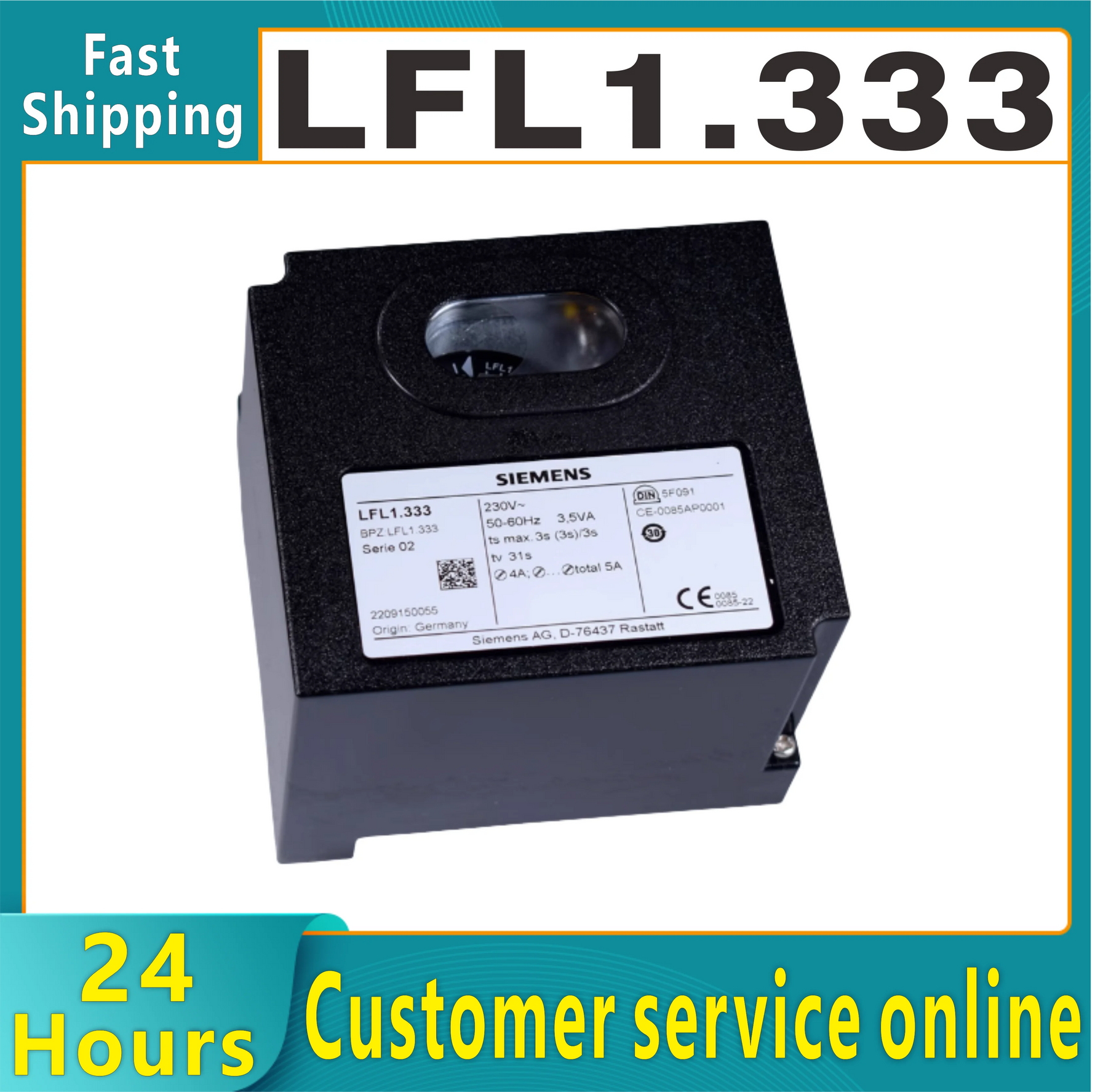 Original LFL1.333 LFL1.333-110V Combustion Engine Program Controller