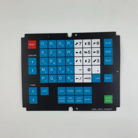 New A98L-0001-0568 #T #M Membrane Film For  CNC Panel Repair,Available&Stock Inventory