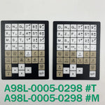 New A98L-0005-0298 #T #M Membrane Film For  CNC Panel Repair,Available&Stock Inventory