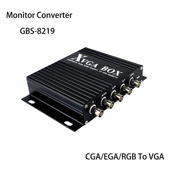 Industrial Monitor Converter GBS-8219 Support CGA/EGA/RGB To VGA For CNC Display