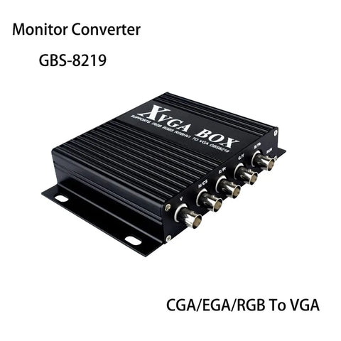 Industrial Monitor Converter GBS-8219 Support CGA/EGA/RGB To VGA For CNC Display