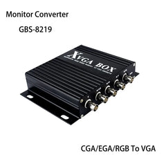 Industrial Monitor Converter GBS-8219 Support CGA/EGA/RGB To VGA For CNC Display