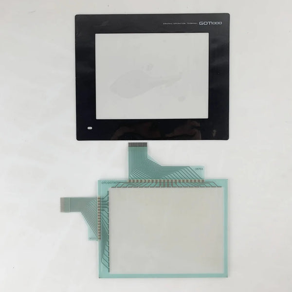 GT1050-QBBD-C/GT1150-QBBD/GT1150-QBBD-C membrane film+Touch Glass for HMI Panel repair~do it yourself, Have in stock