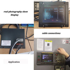 Industrial 9" LCD  Monitor A61L-0001-0093 A61L-0001-0095 Replace For FANUC CRT Display A61L D9MM-11A/11B KF-M7099H