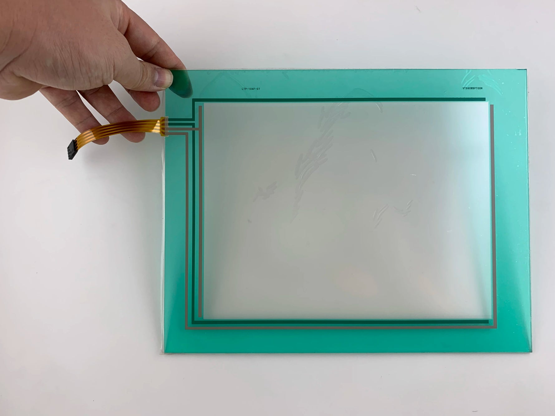 New VT585W VT585WBPT00 Touch Screen Glass with membrane film For  HMI Operation Panel Repair,Available&Stock Inventory