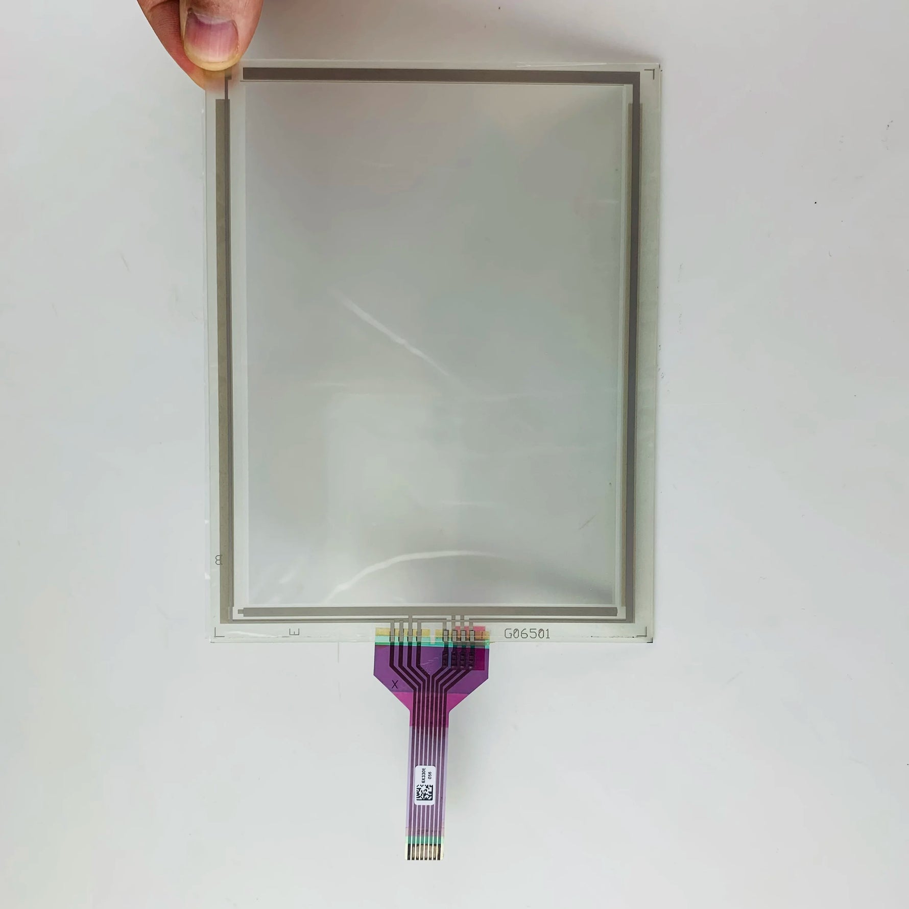 6.5 inch 8 wire 153*118mm touch glass for NL6448BC20-18D LCD panel repair replace,in stock
