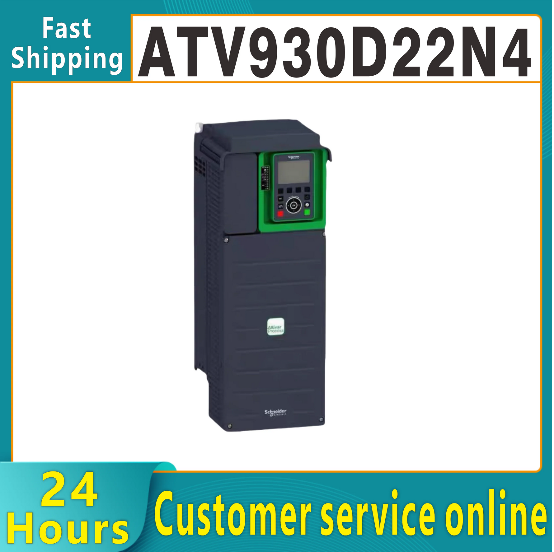 Original ATV71HD22N4Z ATV930D22N4 frequency converter 22kW 380V