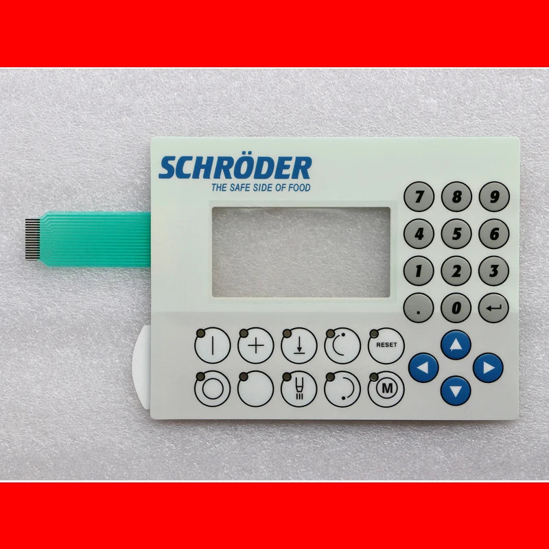 4PW035 E300-K09 SCHRODER THE SAFE SIDE OF FOOD -- Membrane switches Keyboards Keypads