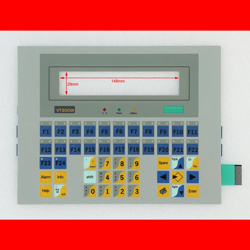 GA160 1900071292 # VT300W VT300WA0000 -- Membrane switches Keyboards Keypads