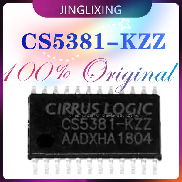 1pcs/lot New Original CS5381-KZZ CS5381 KZZ CS5381KZZ tssop24 IC ADC AUD 120DB 192KHZ 24-TSSOP 24BIT SIGMA-DELTA