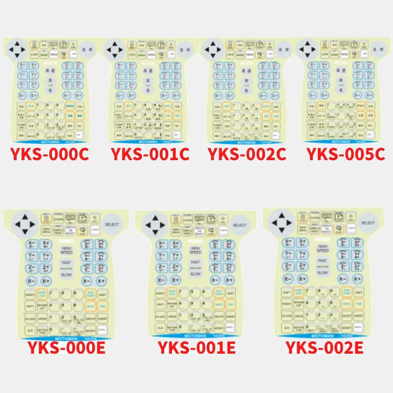 YKS-000E YKS-001E YKS-002E YKS-005E YKS-012E YKS-010J Protective Film For  Robot Teach Pendant Motoman Repair,Stock