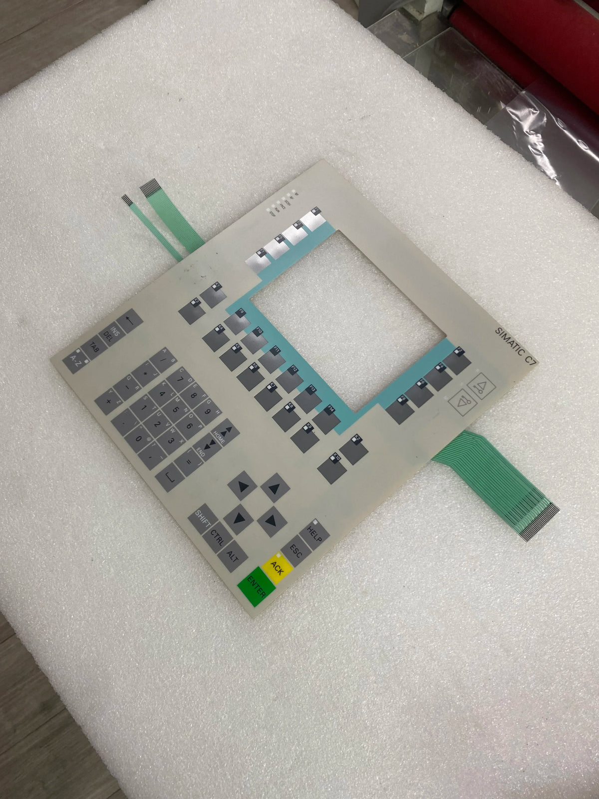 Brand New Membrane Switch Keypad C7-635 6ES7635-2EB01-0AE3 For Siemens Simatic C7-635 HMI Panel Keyboard Replacement