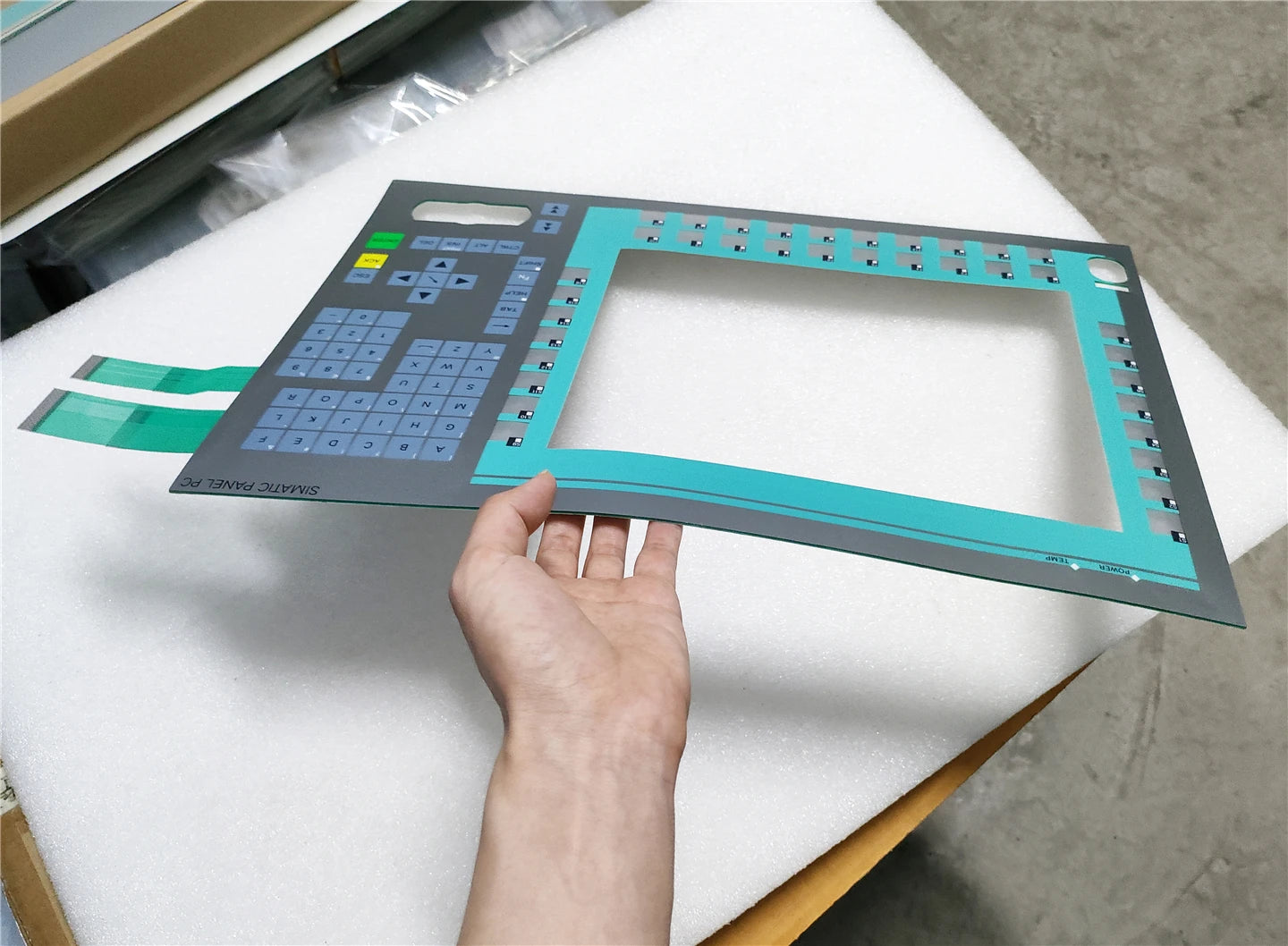 PC677B-15 Key 6AV7873-0AB10-1AC0 / Panl 15 Key 6AV7861-2KB10-1AA0-- Membrane switches Keyboards Keypads