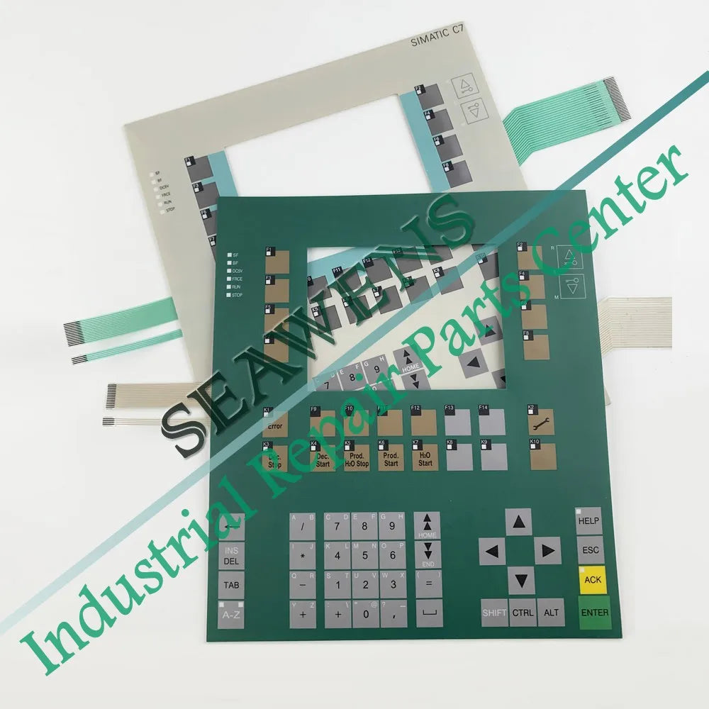 New 6ES7635-2EC00-0AE3 6ES7 635-2EC00-0AE3 Membrane Keypad For  C7-635 HMI Operation Panel Repair,Available&Stock