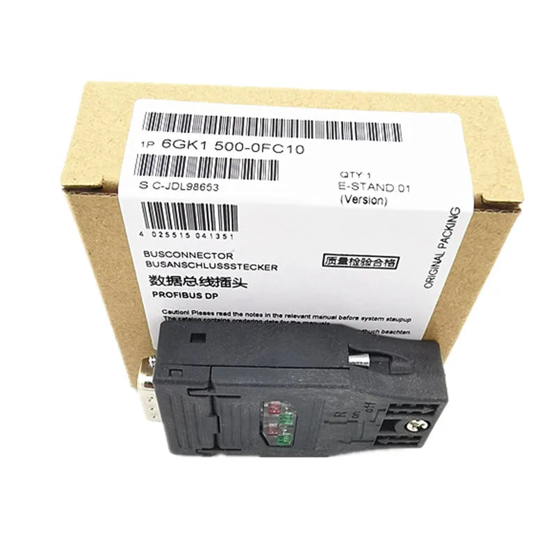 New Replacement 6GK1500-0FC10 FC BUS CONNECTOR FOR SIMATIC DP PROFIBUS RS485 PLUG