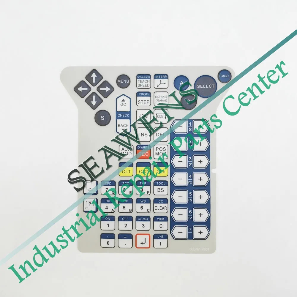 50819-1124 Plastic Cover Shell Housing Case for  teach pendant Front+Back Cases+Membrane Film(Silicone material)